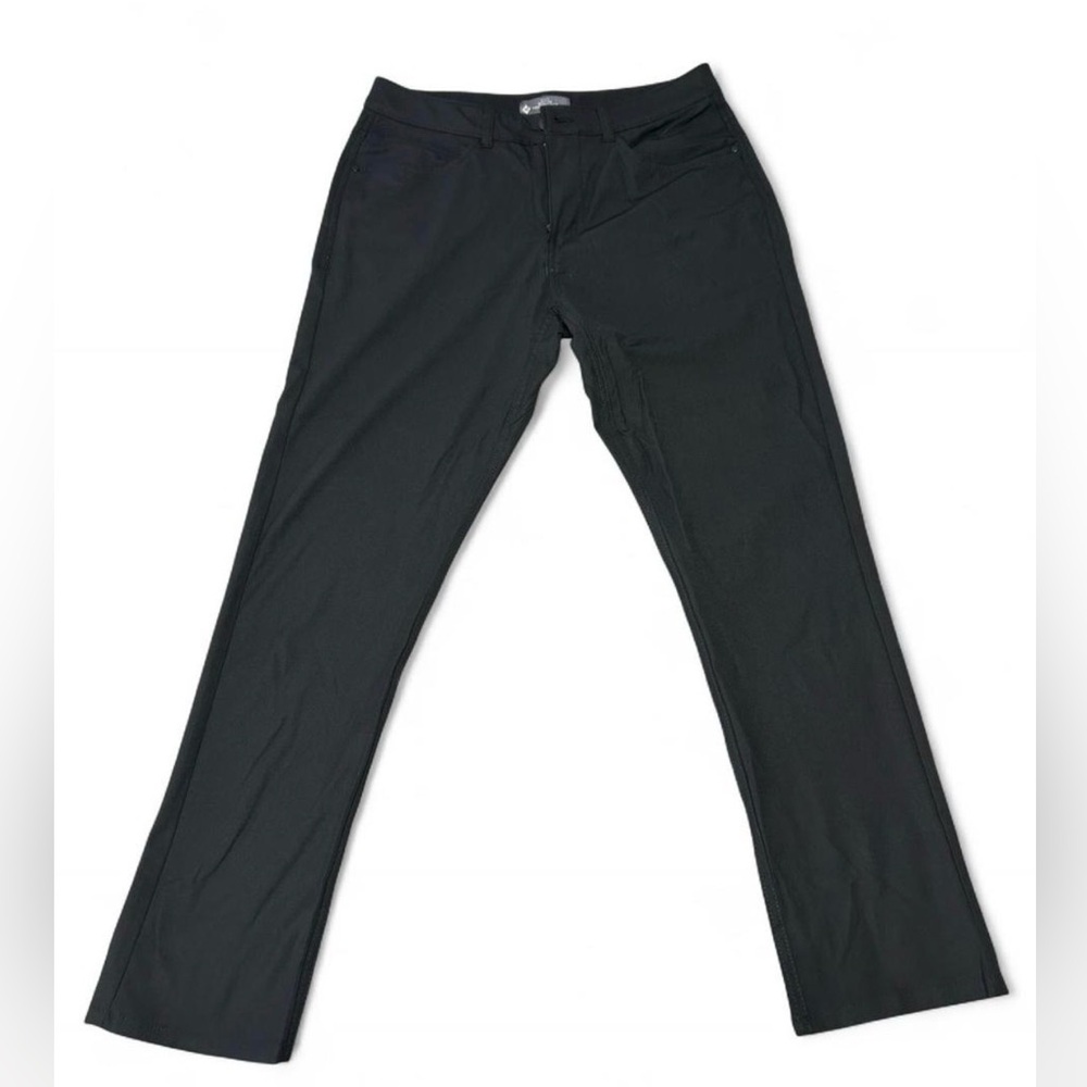 Benton black slim fit performance pant